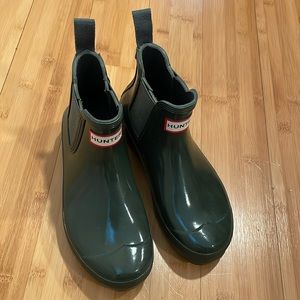Hunter Rainboots Hunter Green